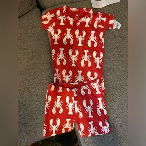 NWT Monica and Andy lobster pajamas